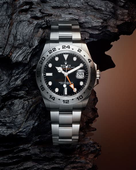 rolex explorer ii black|Rolex Explorer II size chart.